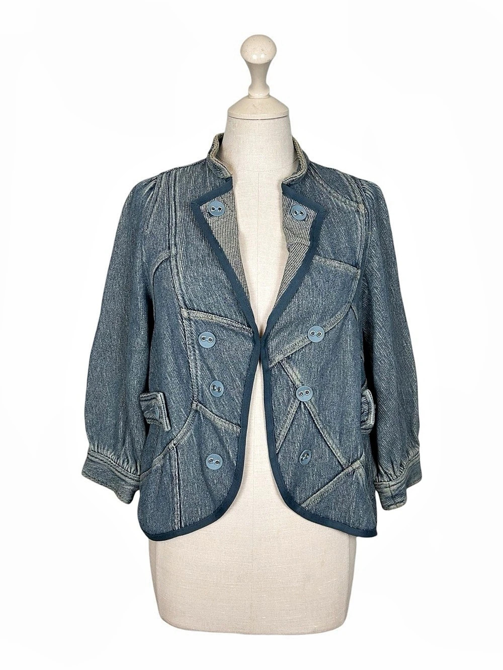Marc Jacobs Blue Military Jacket